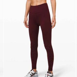 Lululemon Speed Wunder Tight 28” *Spark